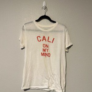White Print Tee